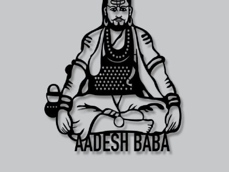 2D Modern Art Aadesh BaBa Laser cutting Online