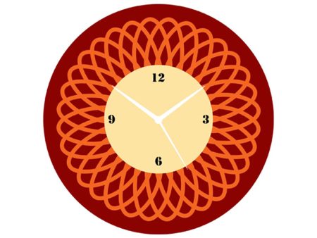 Wall Clock Metal Powder Coated For Discount