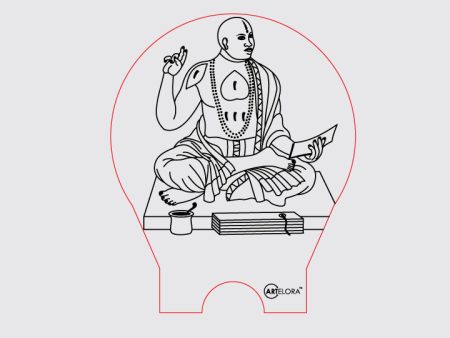 Laser Engraving Shankaracharya swami on Sale