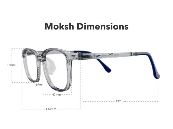 Moksh in Clear Grey on Sale