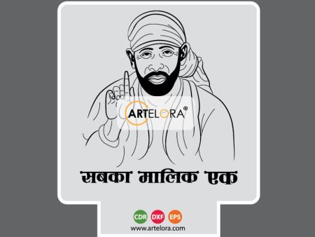 Laser Engraving Sai Baba of Shirdi For Discount