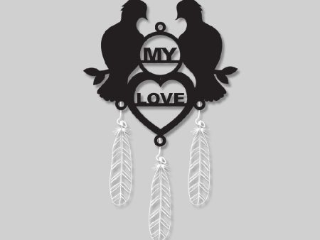 2D Modern Art Car Hanging Love Hot on Sale