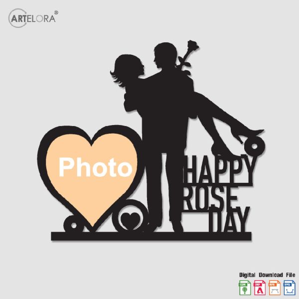 Collage Photo Frame Happy Rose Day Discount