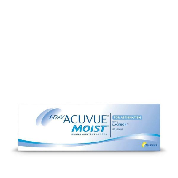 1-Day Acuvue Moist for Astigmatism 30 Pack For Discount