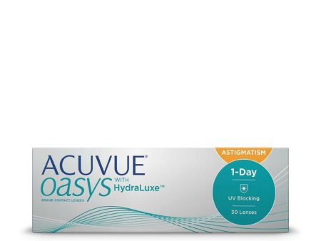 Acuvue Oasys 1-Day with HYDRALUXE for Astigmatism 30 Pack Cheap