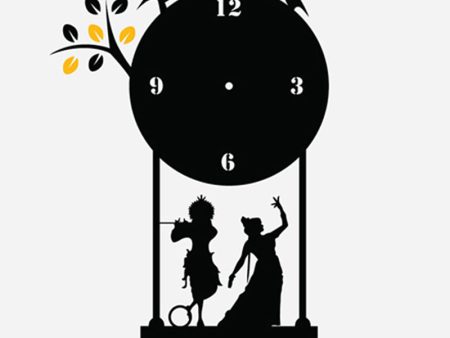 Wall Clock radha krishna Fashion