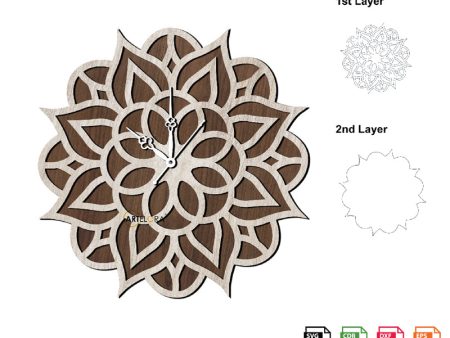 Wall Clock Rangoli Clock Online